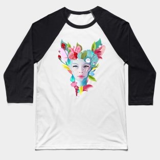 Flower head Baseball T-Shirt